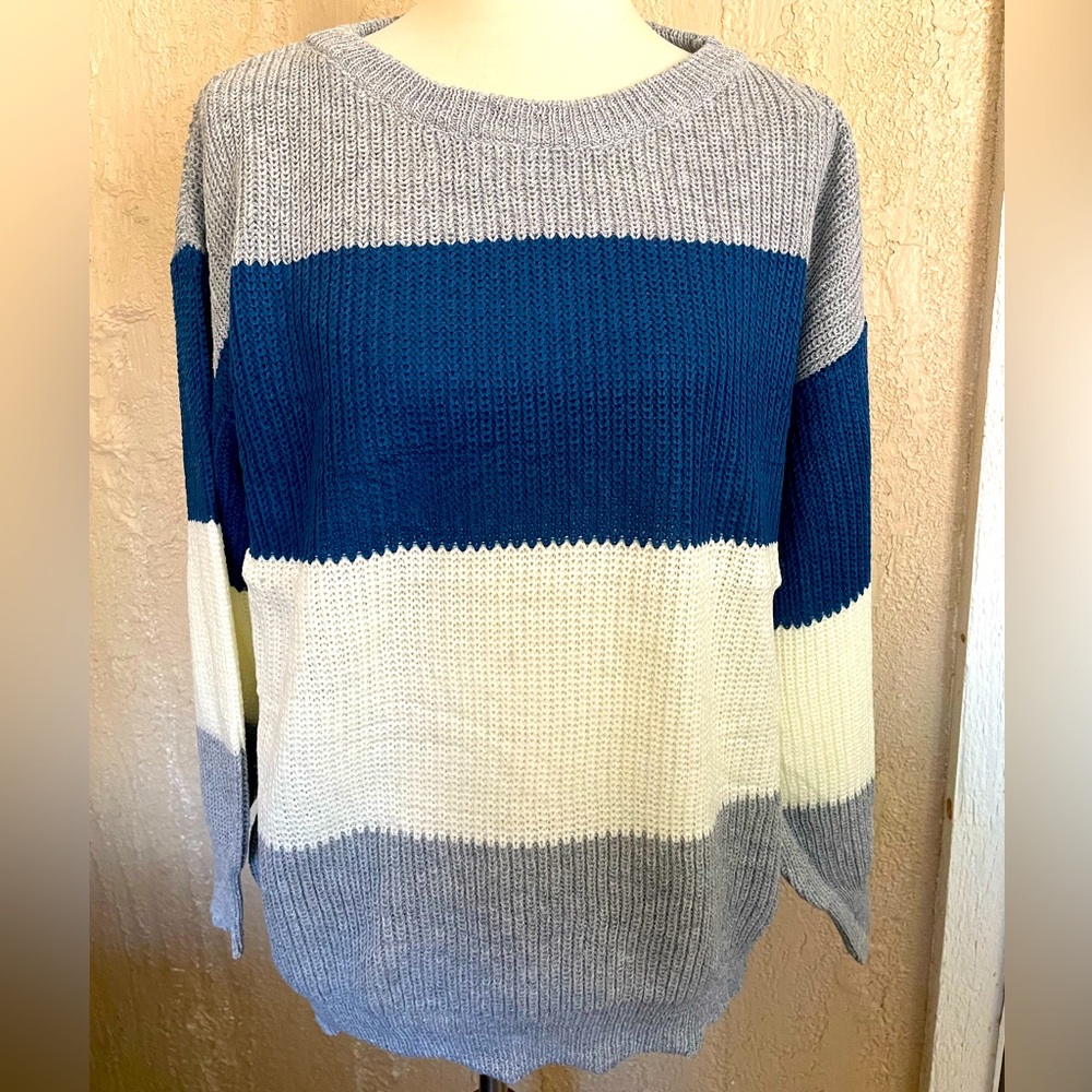 🌟SALE🌟Wide Striped Sweater